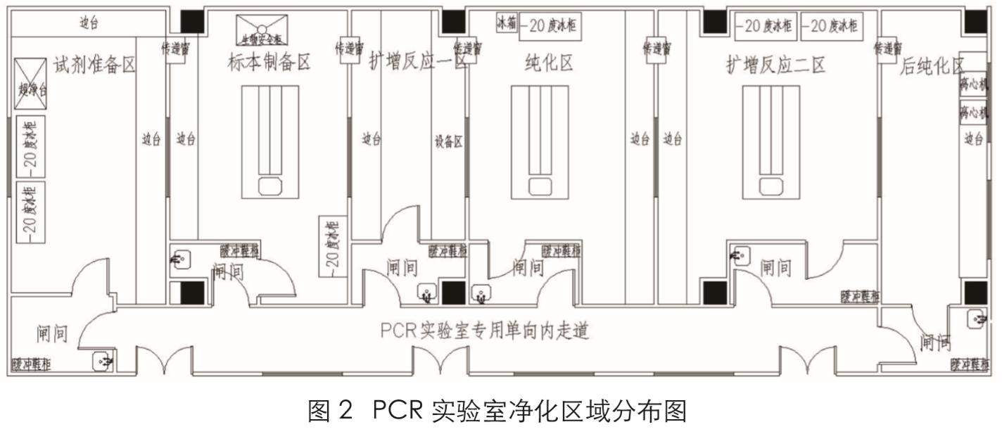 PCR實驗室設(shè)計圖